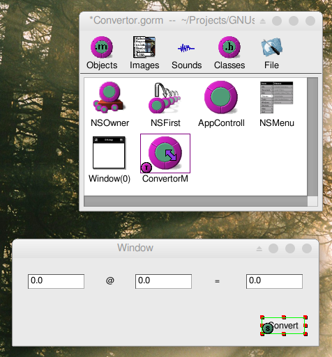 Connectiong with the Convert button